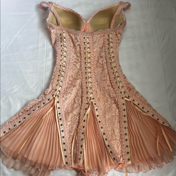 💘SOLD💘 SOLD💘London catwalk collection vintage dress corset style - Picture 2 of 10